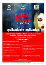 "CODICE ROSSO", APPLICAZIONI E CRITICITÀ DELLA LEGGE 69/2019  