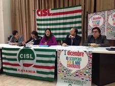 SCIOPERO DEL LAVORO PUBBLICO, LUNEDÌ A CATANIA PRESIDIO CISL DAVANTI ALLA PREFETTURA SCIOPERO DEL LAVORO PUBBLICO, LUNEDÌ A CATANIA PRESIDIO CISL DAVANTI ALLA PREFETTURA